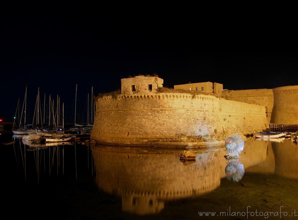 Gallipoli (Lecce) - Castello in notturna